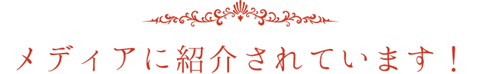 メディアに紹介されています!